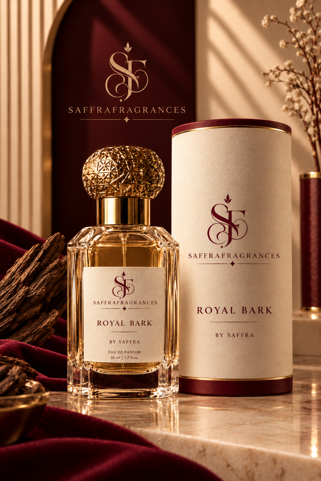 ROYAL BARK by SAFFRA — A Scent That Defines Royalty.
