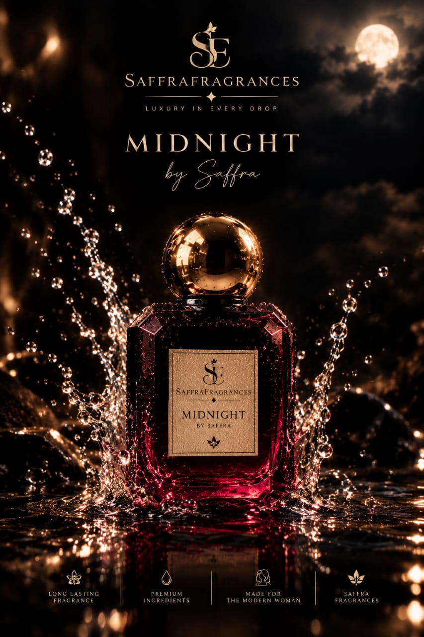 MIDNIGHT BY SAFFRA — The Art of Dark Luxury